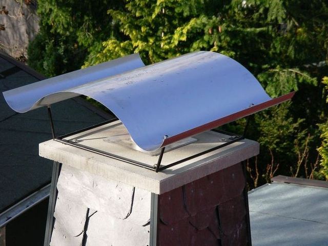 Kaminabdeckhaube