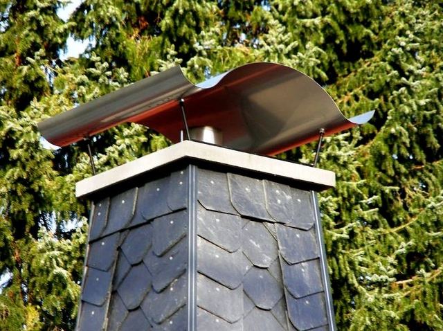 Kaminabdeckhaube