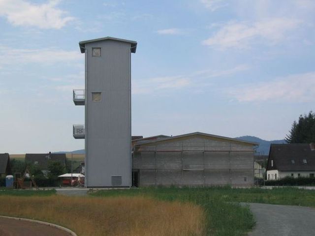 Metallfassade (Sinus Welle)