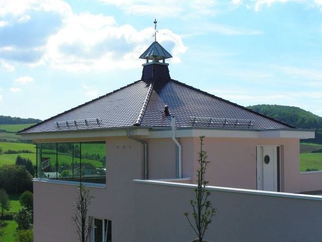 Wohnhaus mit Bieberschwanzziegel