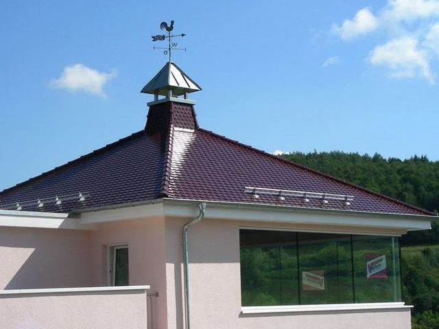 Wohnhaus mit Bieberschwanzziegel